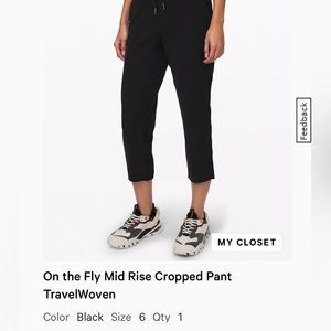 2pr. Lululemon crops